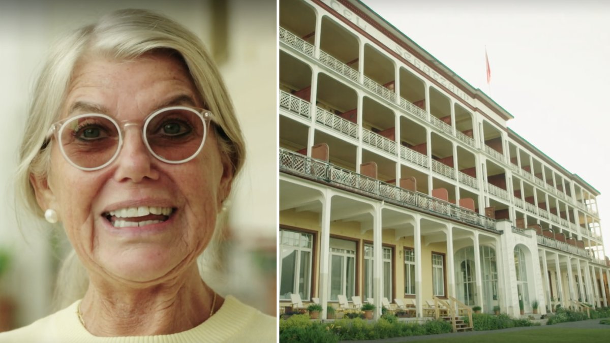 Monica, 72, är en av stjärnorna i SVT:s Hotell Romantik. 