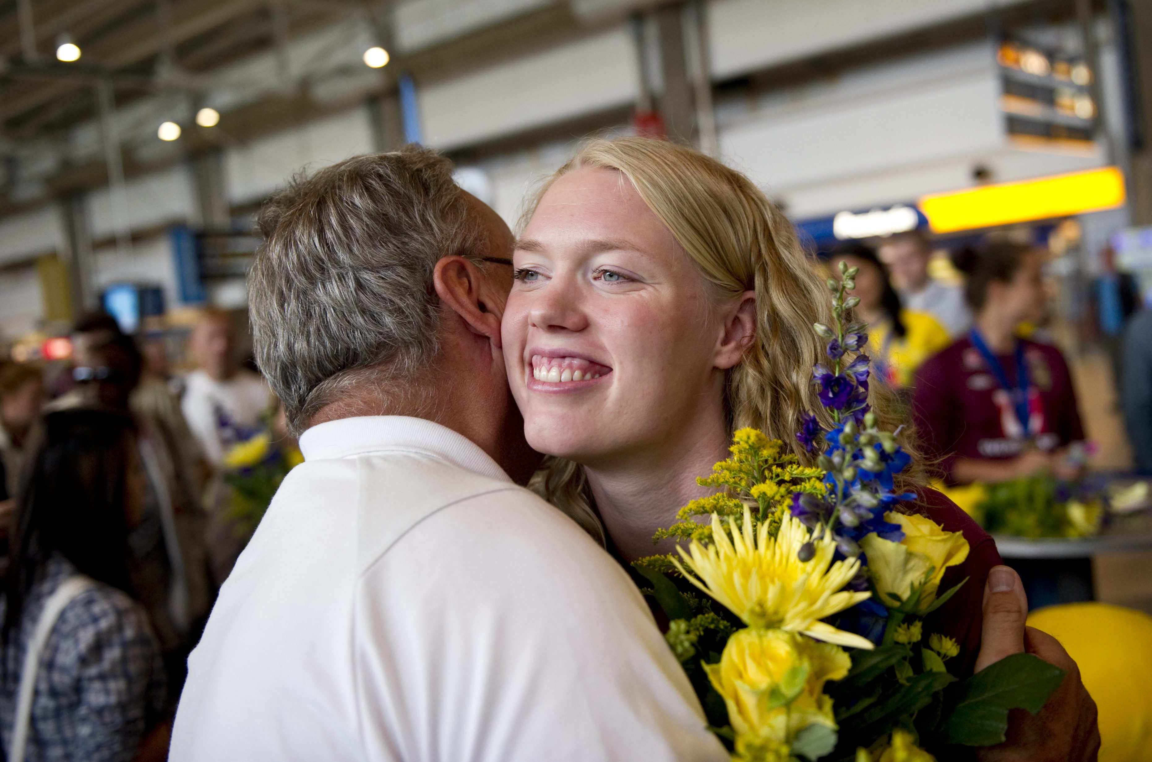 Målvakten Hedvig Lindahl drog på med det stora leendet trots hennes direkt påverkan på semifinalspelet.