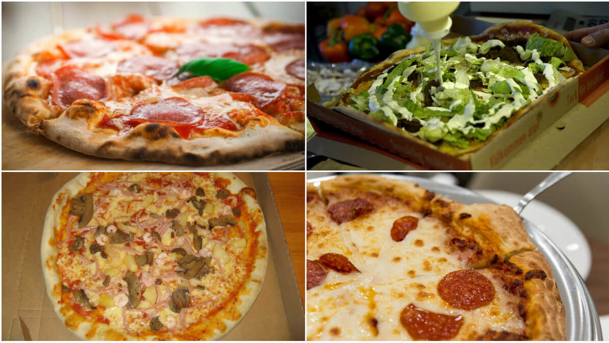 Så många som över 3,1 miljoner pizzor beställdes via hämtmatsappen Onlinepizza under året.