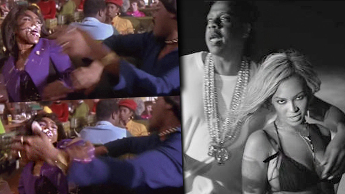 Jay-Z:s vers på "Drunk in love" refererar till en scen ur filmen om Ike och Tina Turner. 