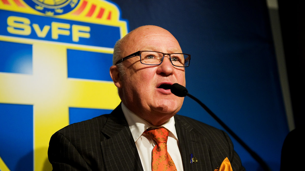 Lars-Åke Lagrell, Svenska Fotbollförbundets förre ordförande.