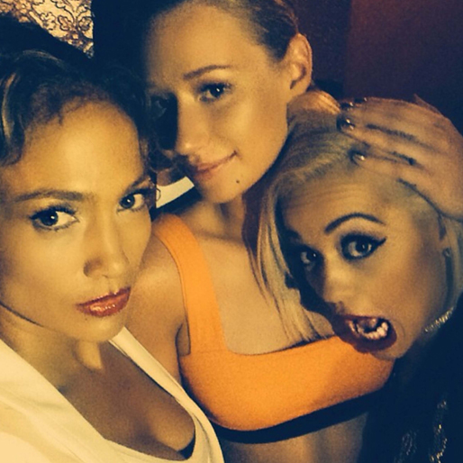Jennifer Lopez, Iggy Azalia och Rita Ora. Jennifer Lopez, Iggy Azalia och Rita Ora.