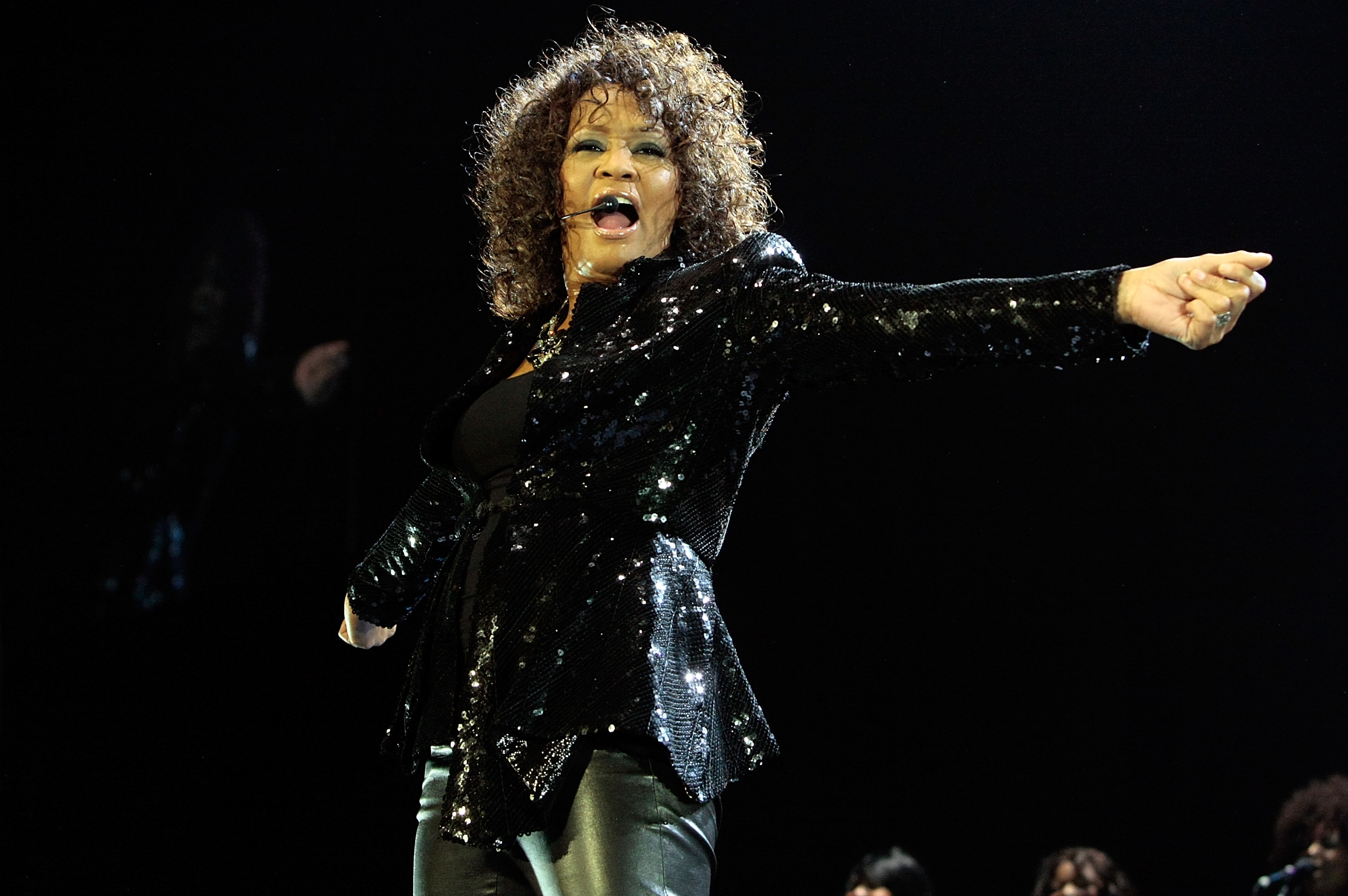 Whitney Houstons framträdande i London i fiasko.