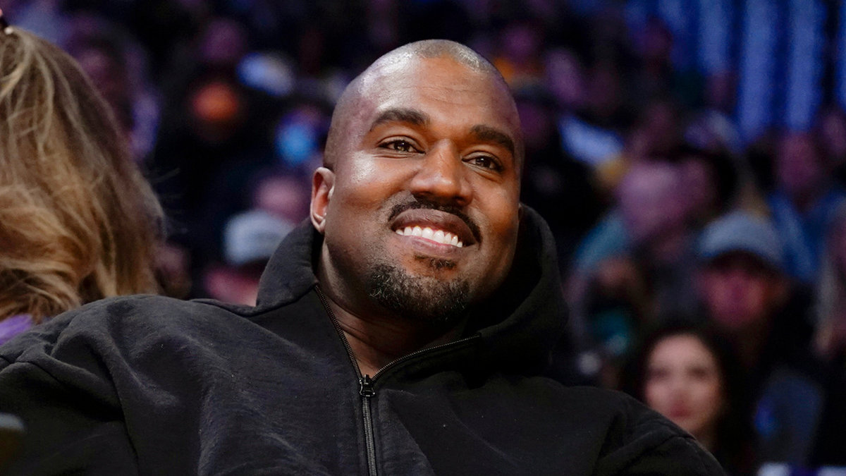 Den amerikanske rapparen Kanye West har släppt en ny låt. Arkivbild.