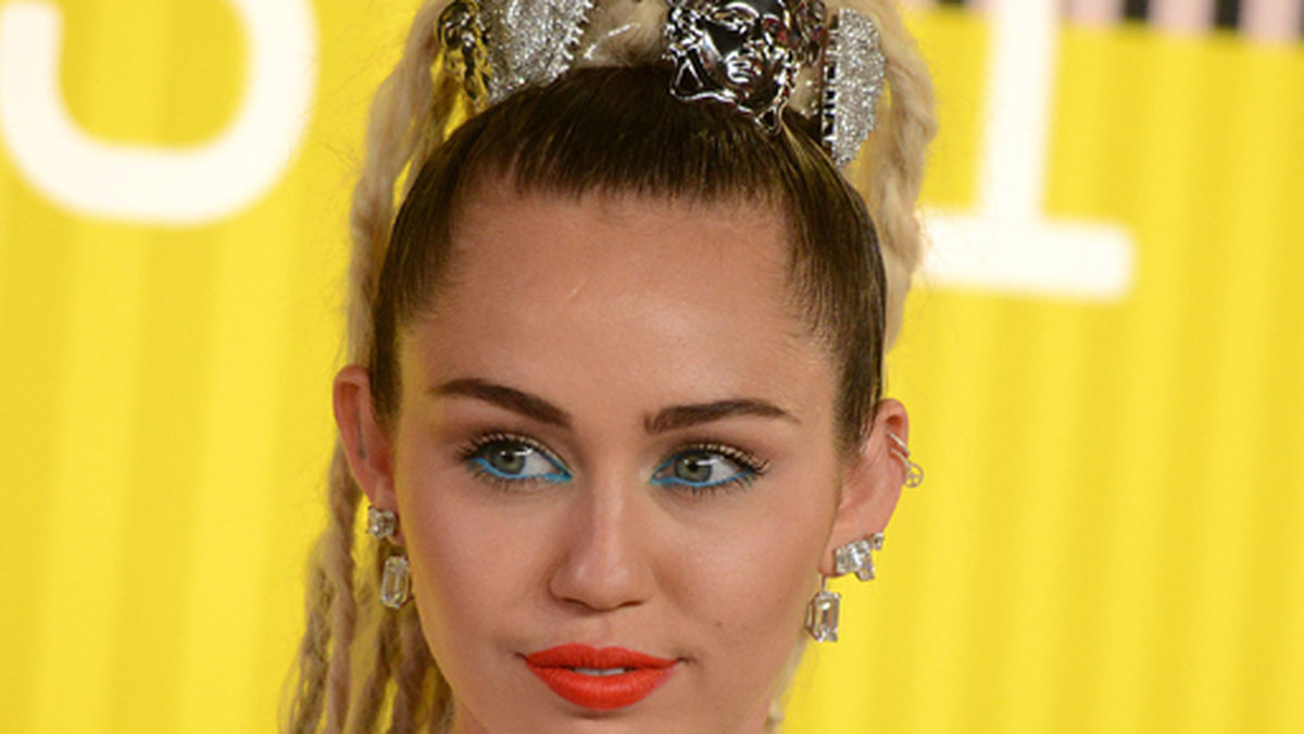 Miley på MTV Video Music Awards tidigare i år. 