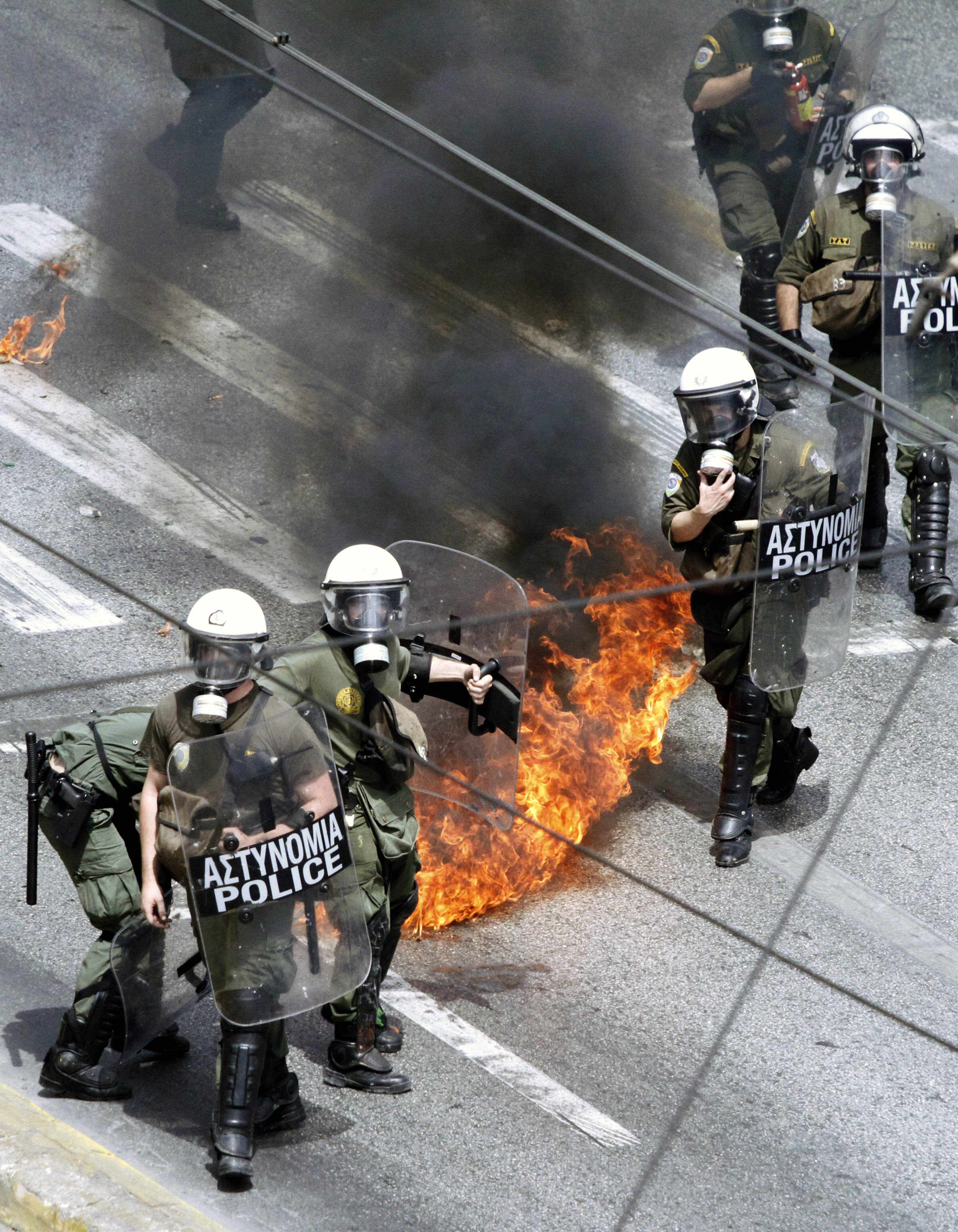 Ekonomi, Kris, Aten, Protester, Grekland
