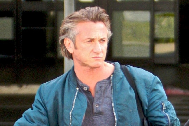 Skådisen Sean Penn. 
