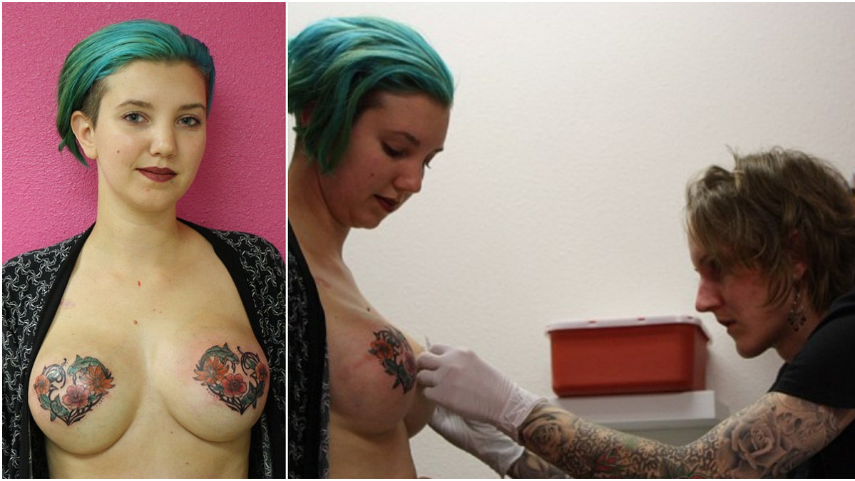 Tar tillbaka sin kropp med tatueringar – efter att ha överlevt cancern.