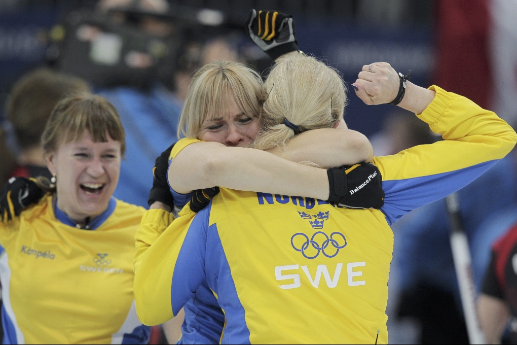 Sverige, Kanada, Olympiska spelen, Lag Anette Norberg