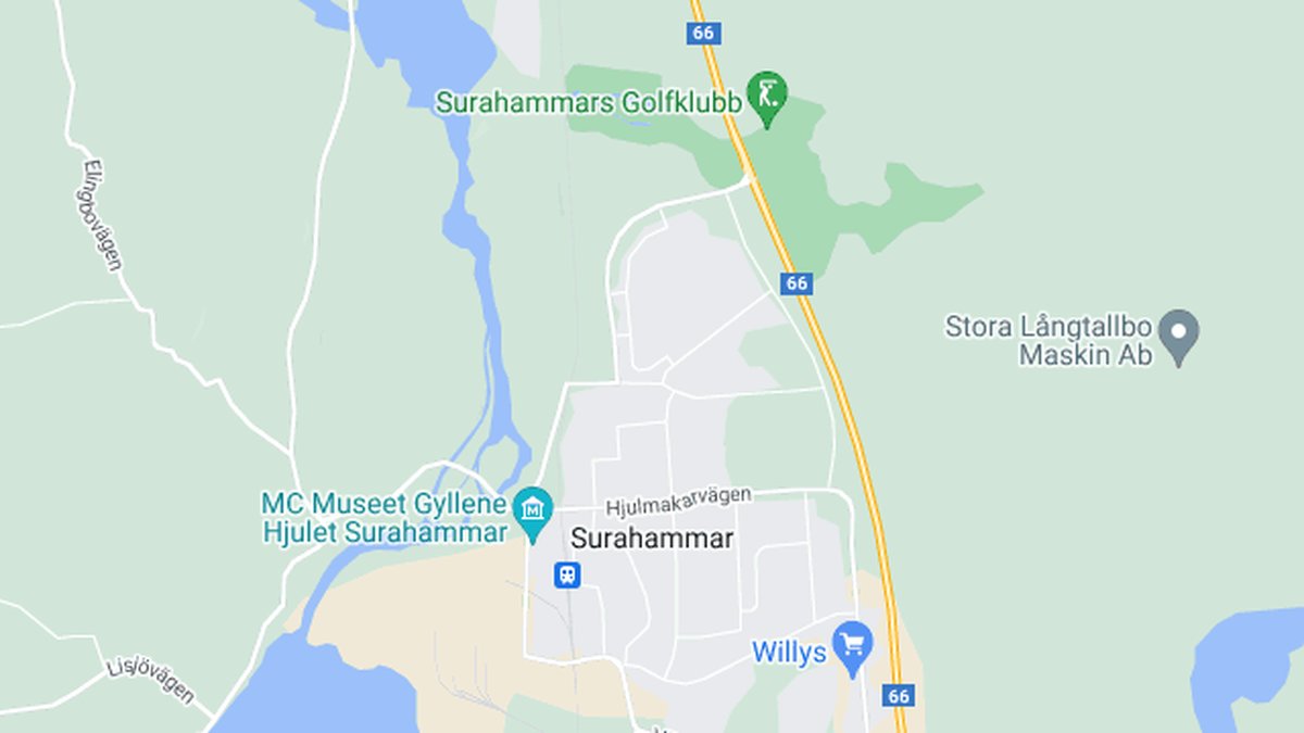 Google maps, Surahammar