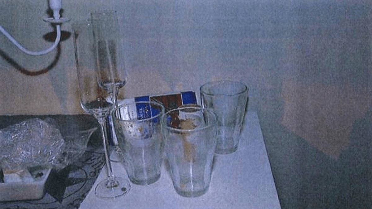 Martin Trenneborg använde droger i champagneglas