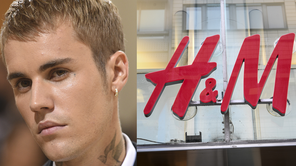 Justin Bieber går till attack mot H&M