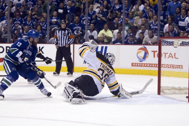 Ett mål som innebär att Vancouver Canucks nu leder finalen mot Boston Bruins.