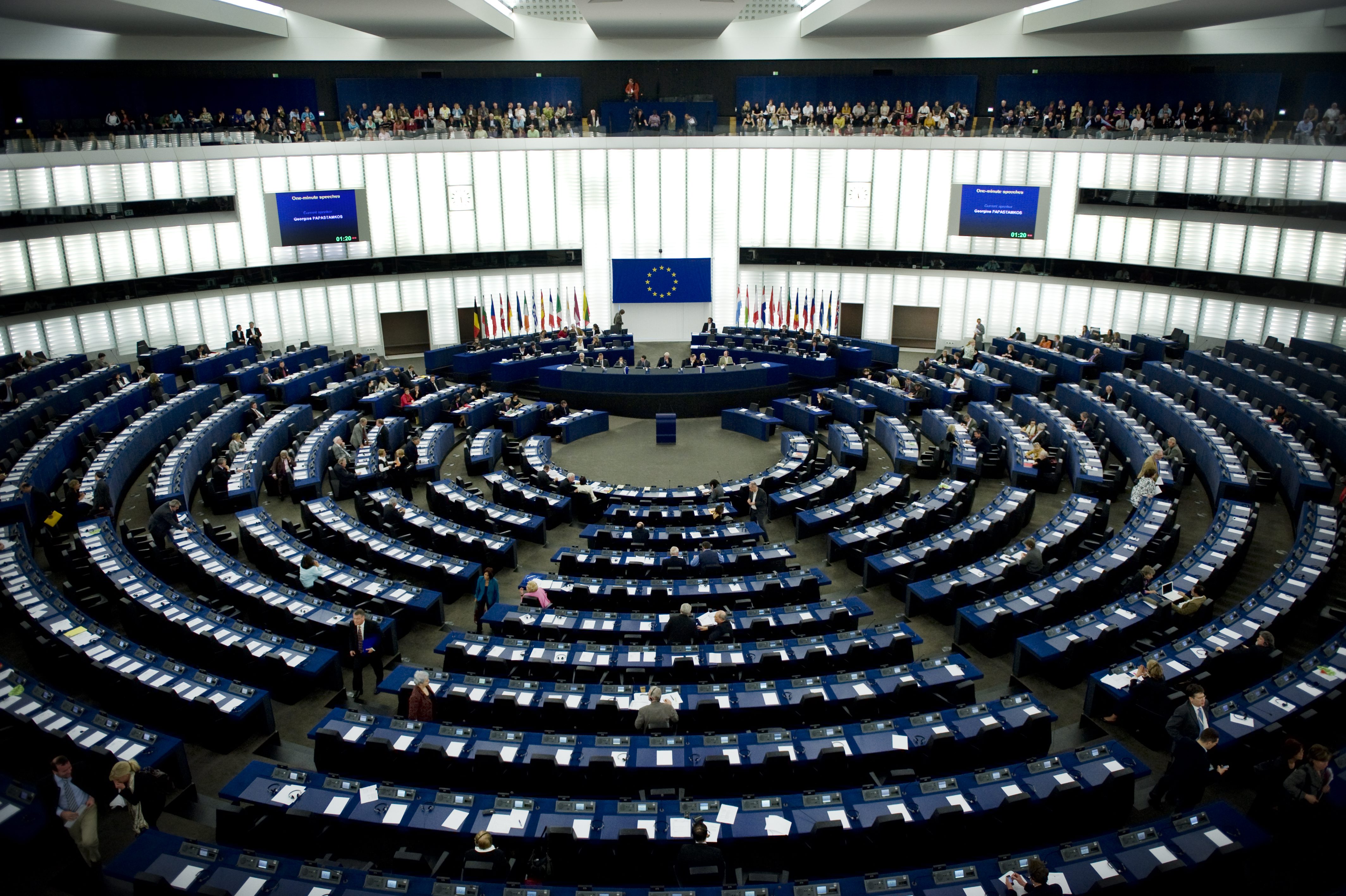 Europaparlamentet i Bryssel.