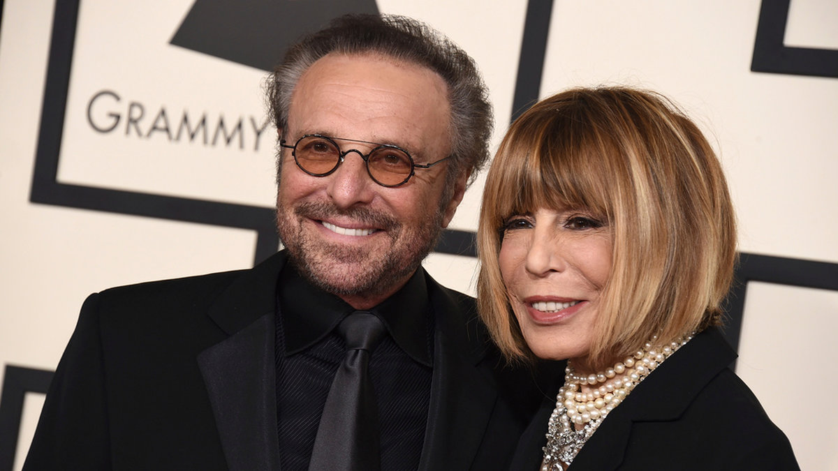 Barry Mann och Cynthia Weil på Grammygalan 2015. Arkivbild.