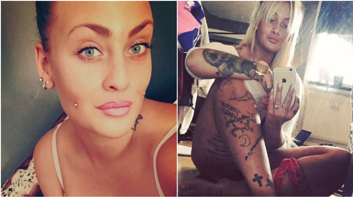 Monique Håfström, 22,  har tatuerat sig själv sedan hon var 14 år. På kommande bilder beskriver hon med egna ord bakgrunden till en del av sina 40-70 tatueringar.