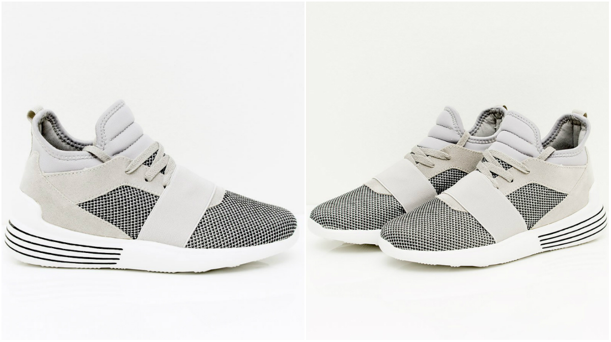Grå sneakers Grå sneakers