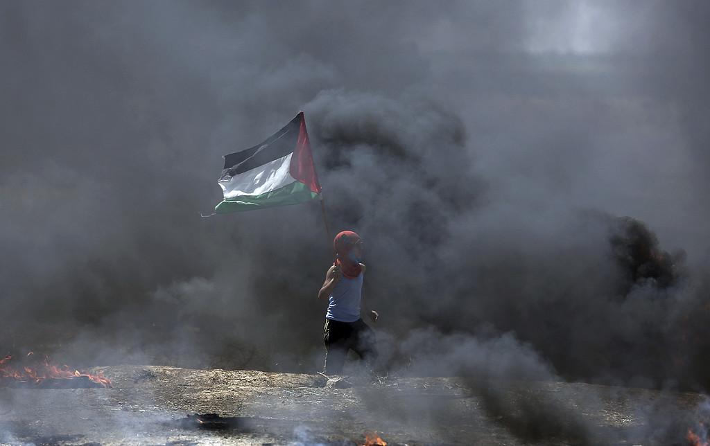 Protester vid Jerusalems gräns Protester vid Jerusalems gräns