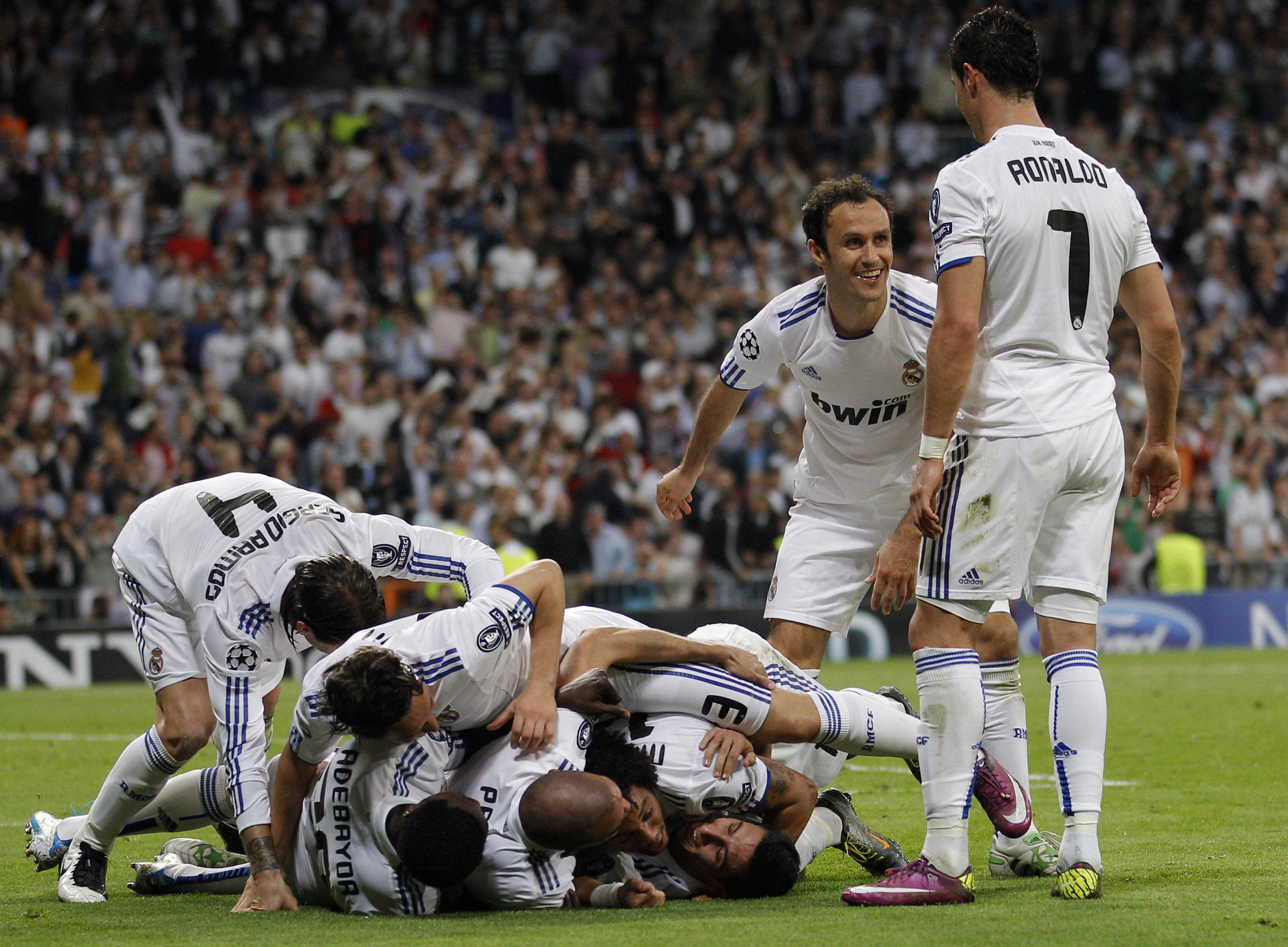 Champions League, Jose Mourinho, Harry Redknapp, Cristiano Ronaldo, Tottenham, Real Madrid, Gareth Bale, Fotboll