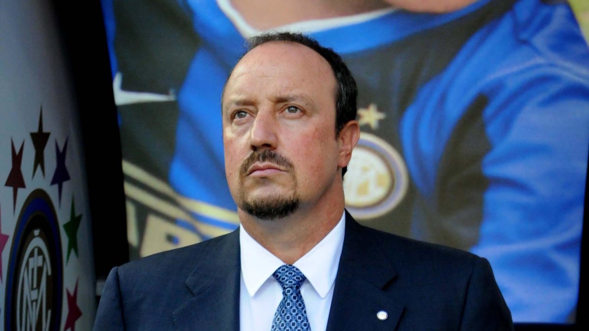 Senast tränade Benitez Inter.