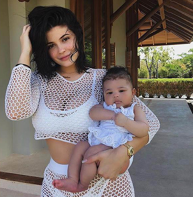 Kylie Jenner och Stormi Webster. Kylie Jenner och Stormi Webster.