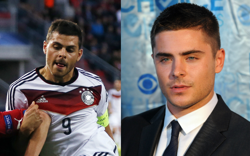 Vad sägs om Kevin Volland och Zac Efron? KUSLIGT lika. Vad sägs om Kevin Volland och Zac Efron? KUSLIGT lika.