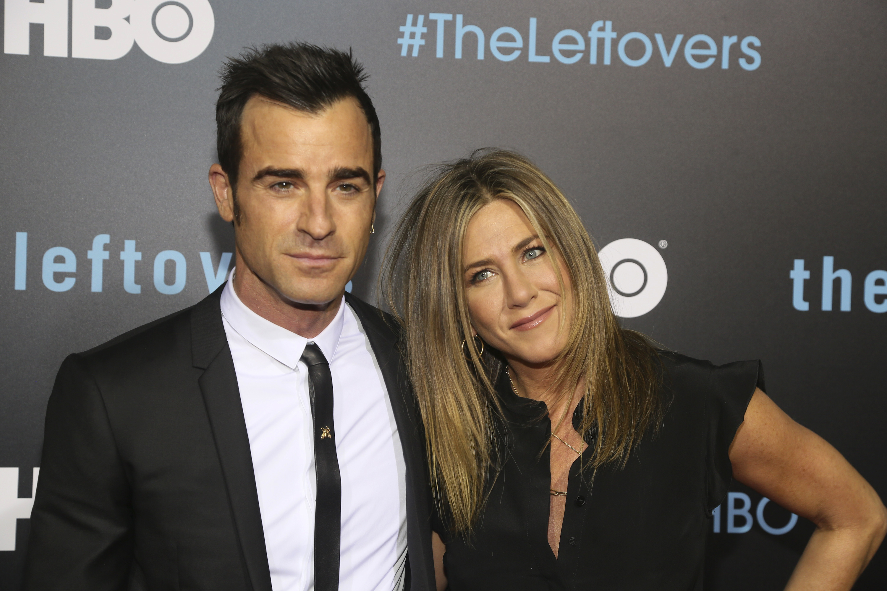 Justin Theroux och Jennifer Aniston. Justin Theroux och Jennifer Aniston.
