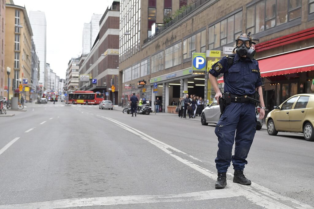 Polisen i centrala Stockholm. Polisen i centrala Stockholm.