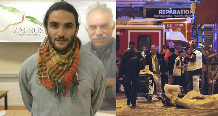 Hndren Ghaderi, Libanon, Terror, Terrorattackerna i Paris