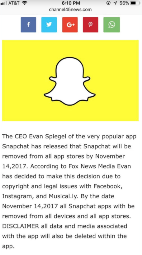 Kommer Inte In På Snapchat