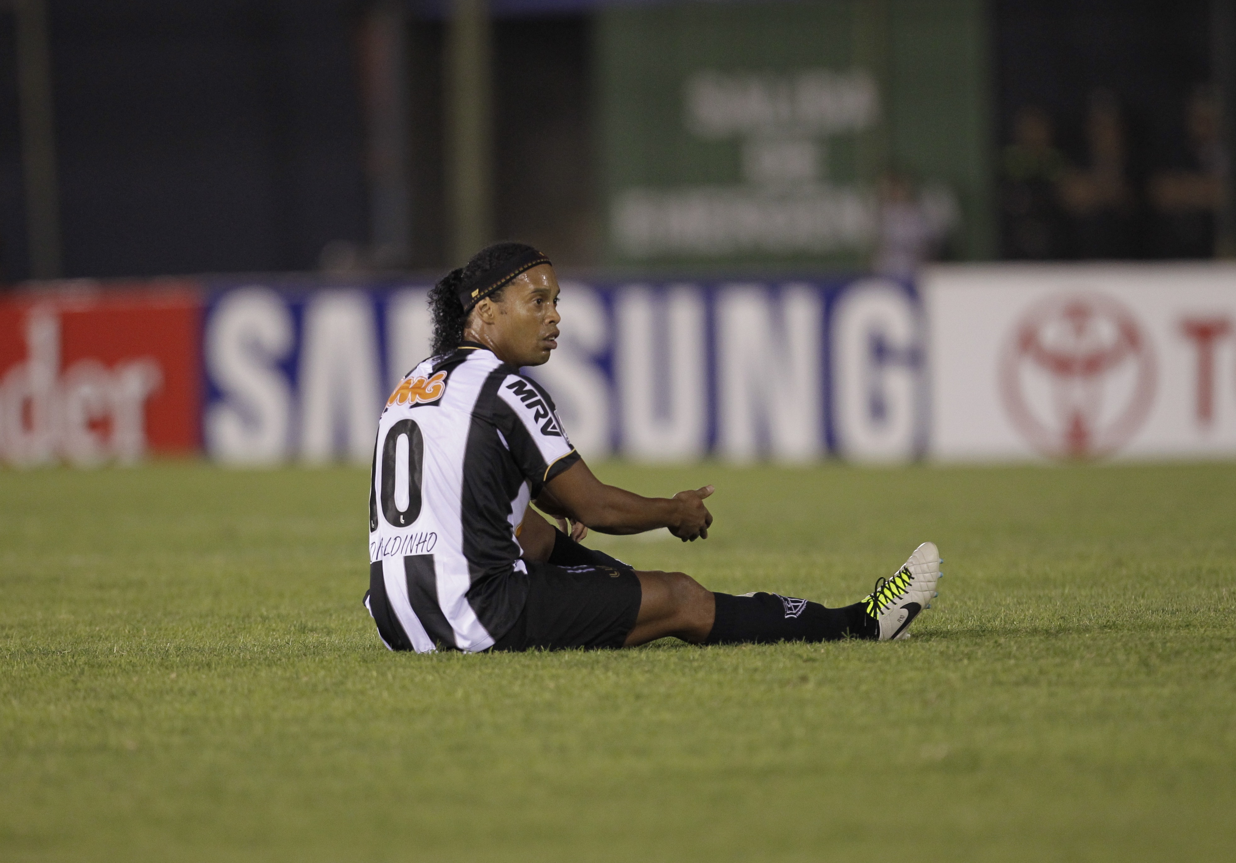 Ronaldinho och hans Atlético Mineiro förlorade med 0-2.
