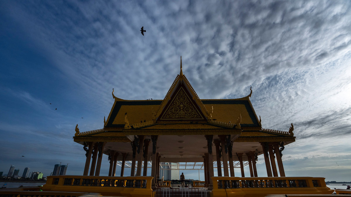 Buddhistiska tempel är viktiga för många i Sydostasien. Bild tagen i Phnom Penh, Kambodja, i november.