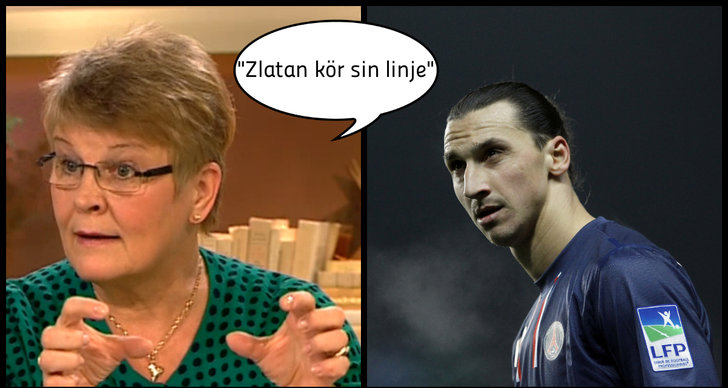 Maud Olofsson, Zlatan Ibrahimovic, TV4