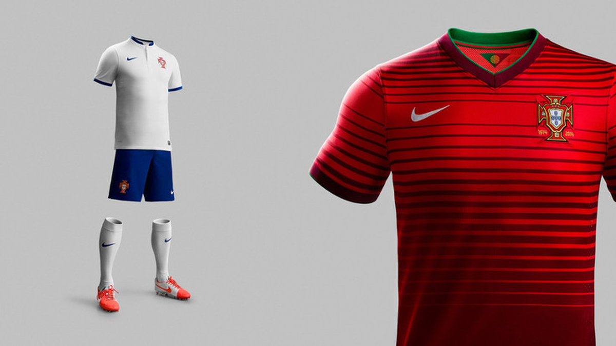 5, Portugal. Stilrent á la Nike. Portugal har traditionellt sett snygga tröjor – så även det här mästerskapet. 