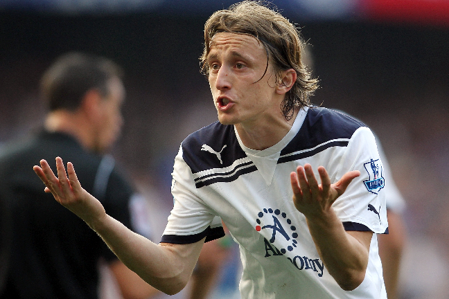 Luka Modric får lämna Tottenham.