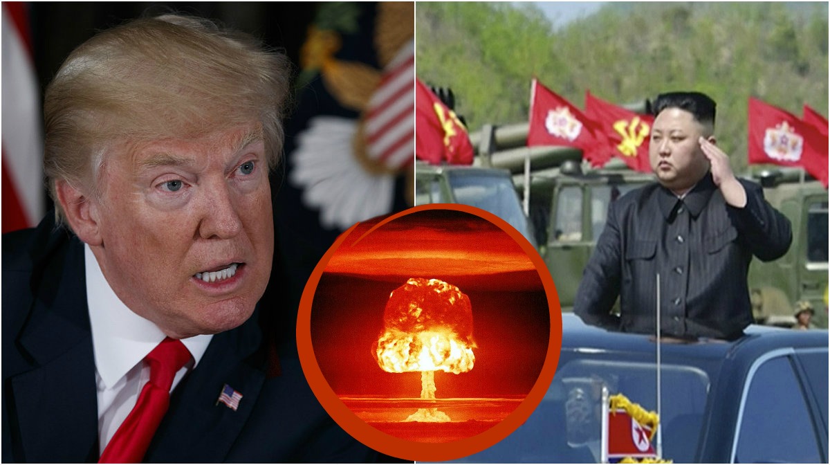 Kim Jong-Un, Donald Trump, Kärnvapen, Nordkorea