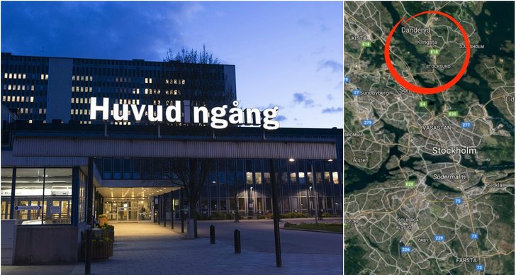 Terrorattentatet på Drottninggatan, Danderyds Sjukhus