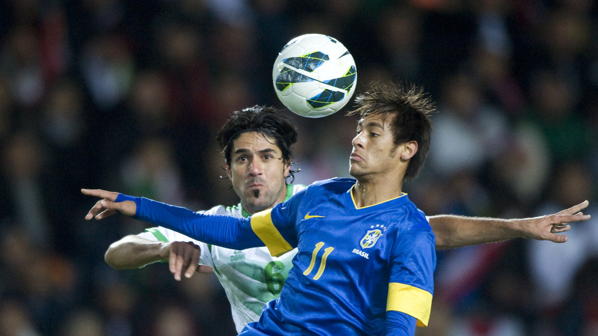 Neymar stod för ett mål i matchen.