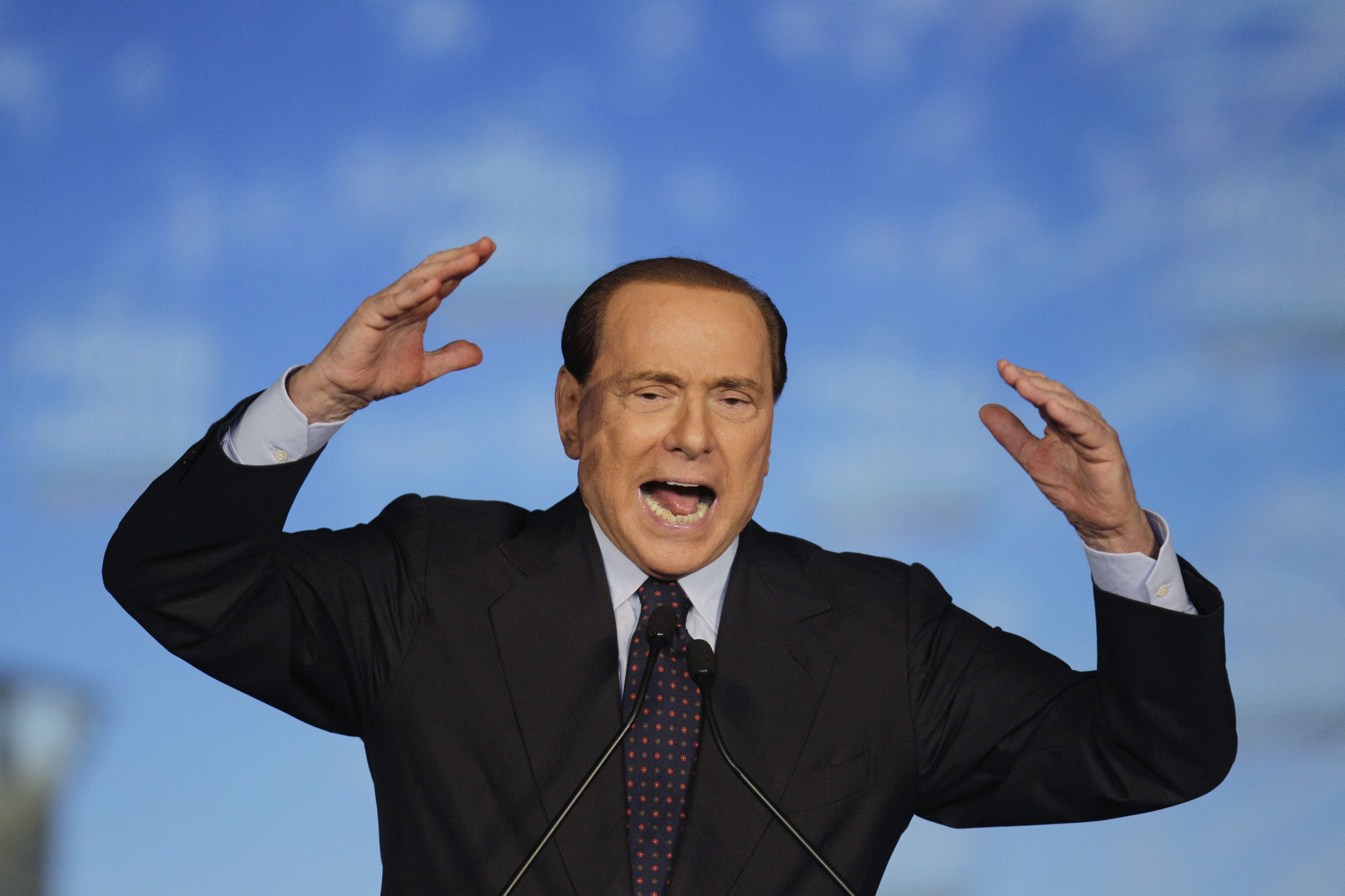Berlusconi, Silvio Berlusconi, Italien, Sexskandal