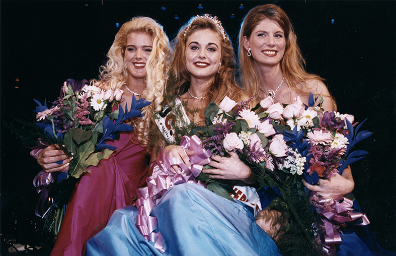 Victoria Silvstedt i Fröken Sverige 1993. Victoria Silvstedt i Fröken Sverige 1993.