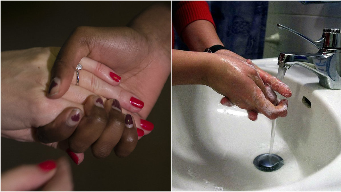 Du har nog tvättat händerna på fel sätt hela tiden. 