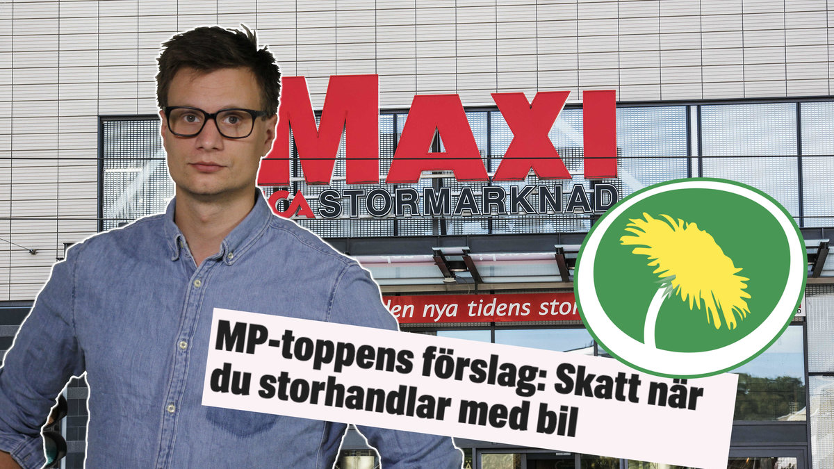 Karl Anders Lindahl attackerar Miljöpartiet. 
