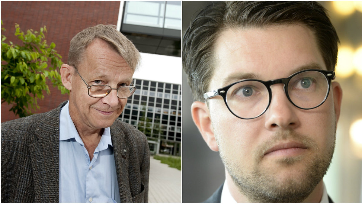 Hans Rosling menar att Jimmie Åkesson har god kunskap om flyktingsituationen. 