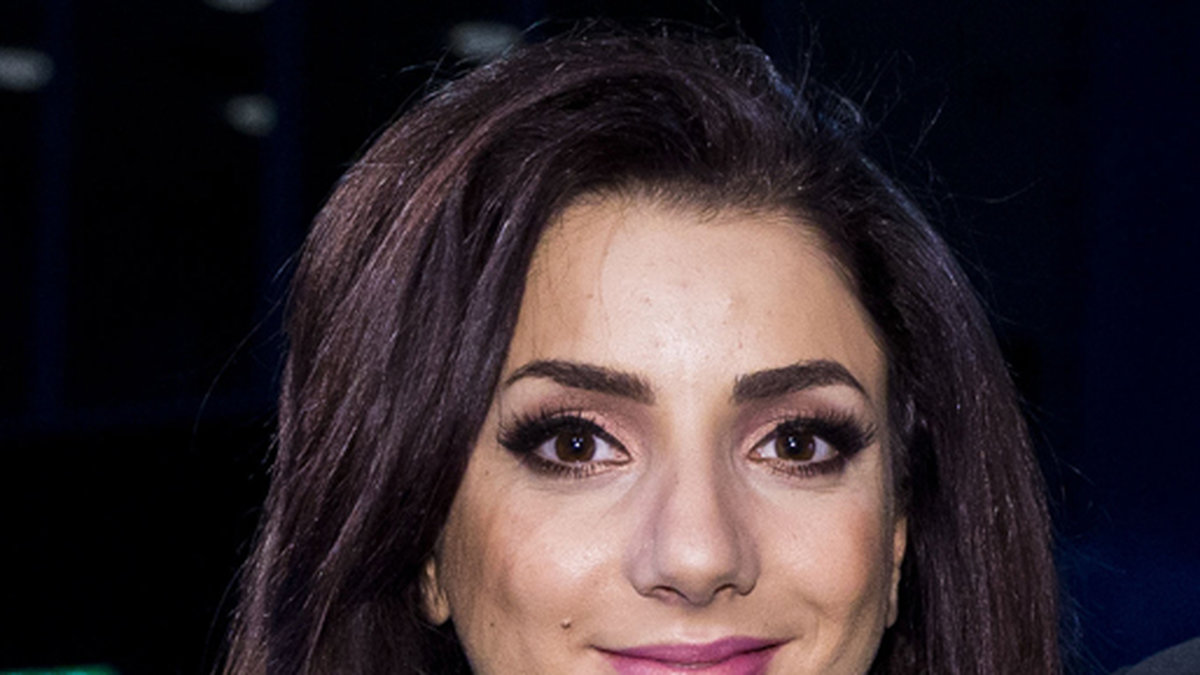 Gina Dirawi i Melodifestivalen 2013.