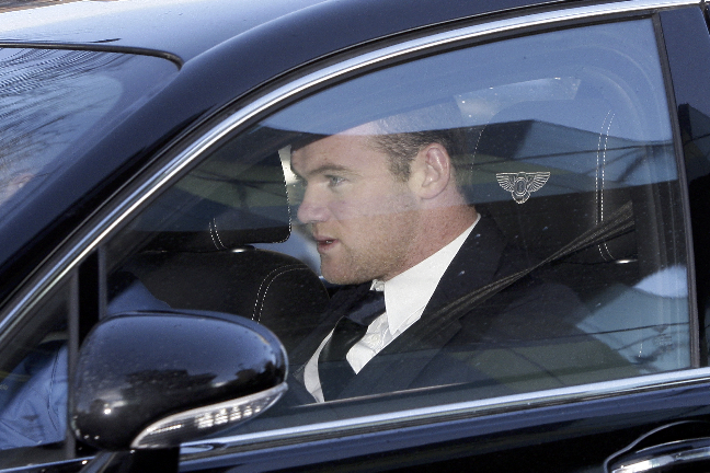 Rooney på väg att lämna Manchester United.