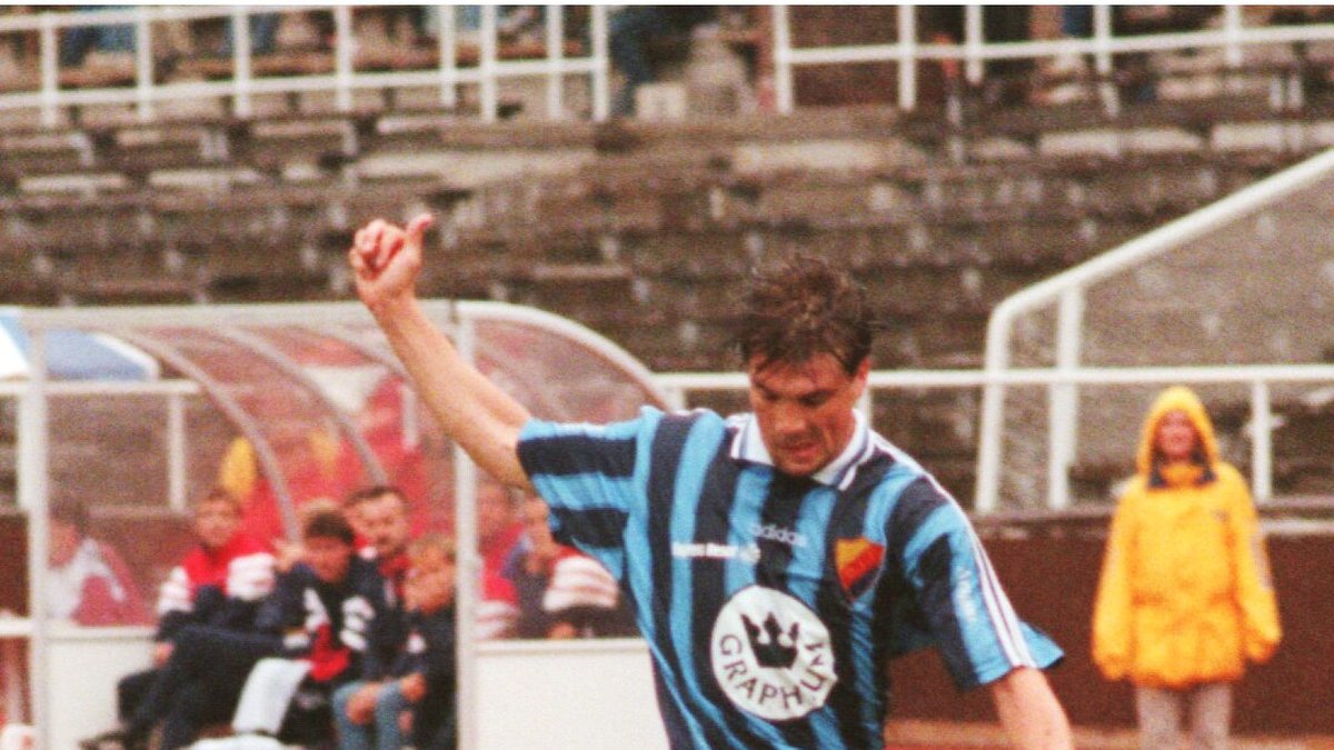 Bosse Andersson avslutade sin karriär i Djurgården, 1997.