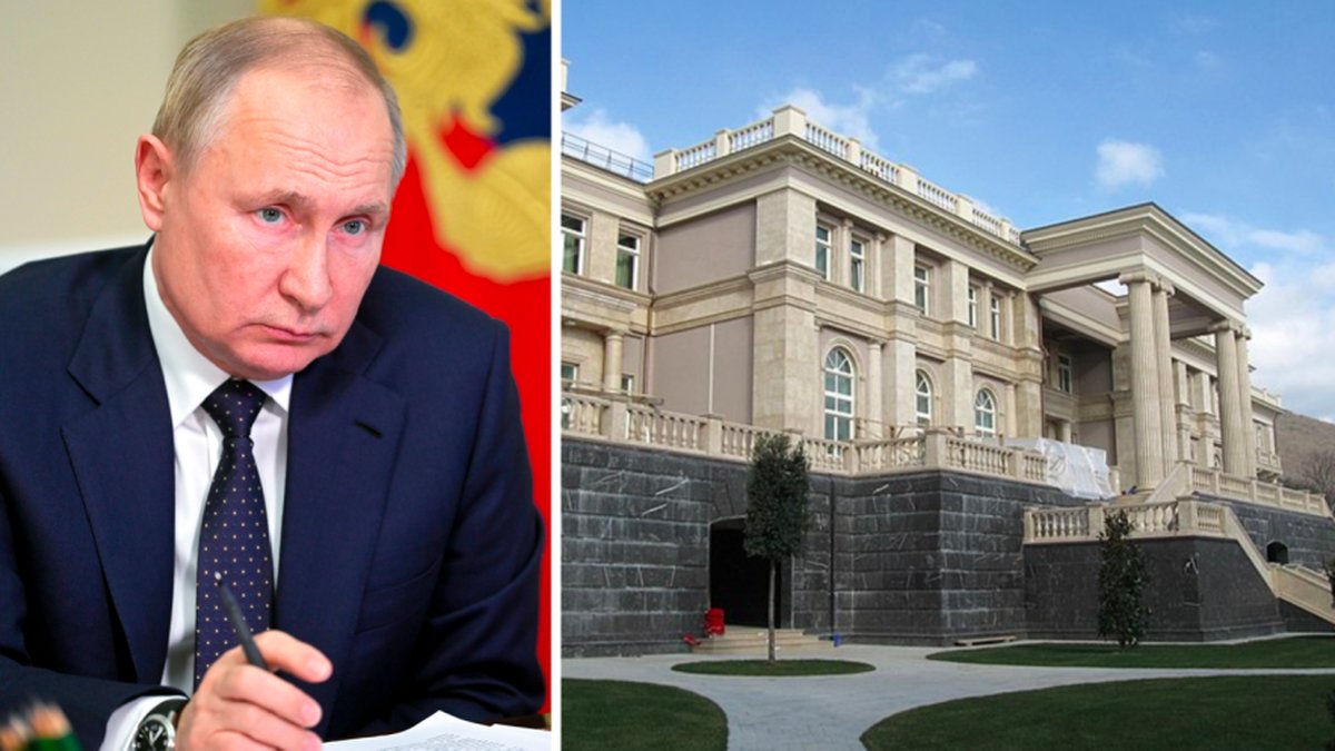 Putins hemliga palats – strippstång, hockeyrink och mögel