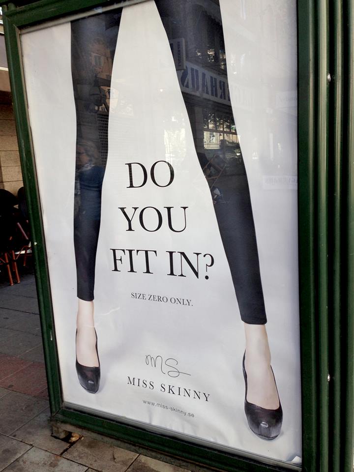 Företaget har även köpt reklamplats i centrala Stockholm.