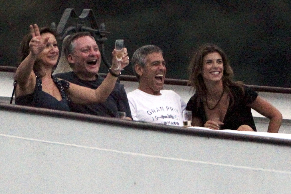George Clooney, Kokain, Italien, Hollywood, Elisabetta Canalis, Paparazzi, Narkotika, Comosjön, Brott och straff, Droger