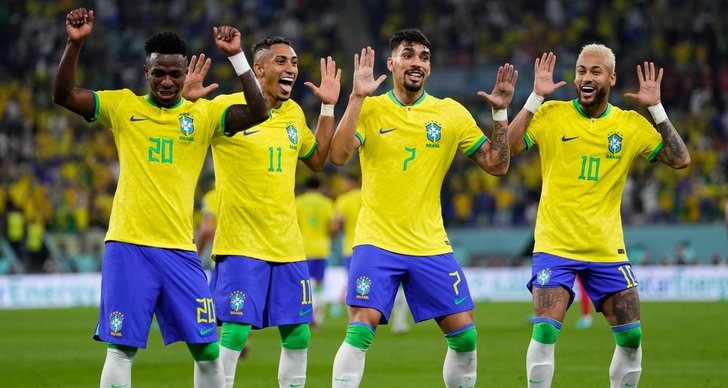 Brasilien, TT, Fotbolls-VM, Fotboll, Neymar